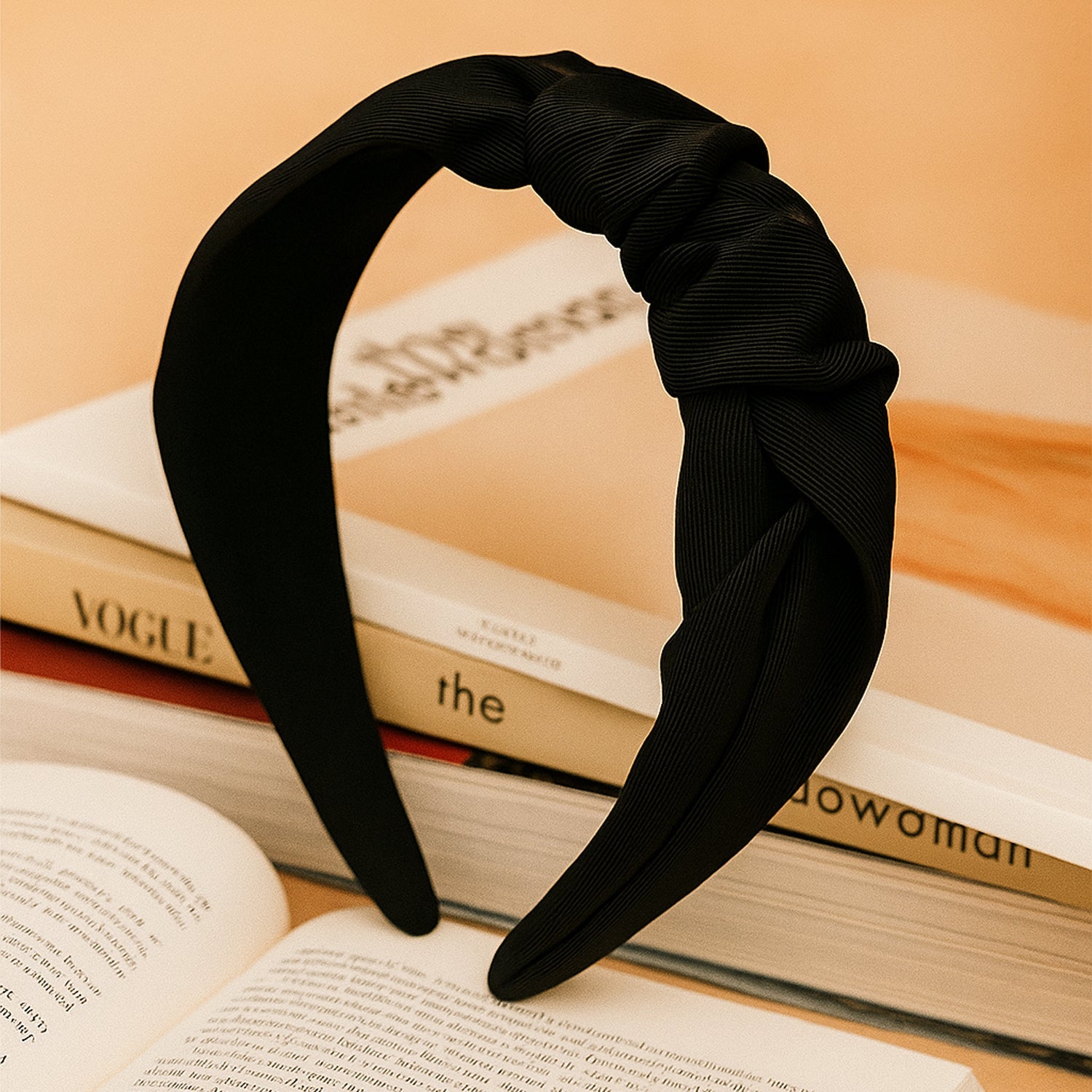 Women’s Ribbed Texture Knot Design Hairband (1 Pc / Mix Design)