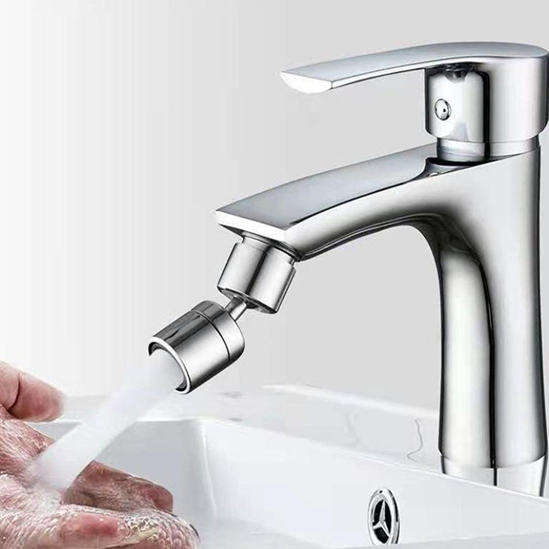 Splash Filter Faucet Sprayer for Kitchen & Bathroom