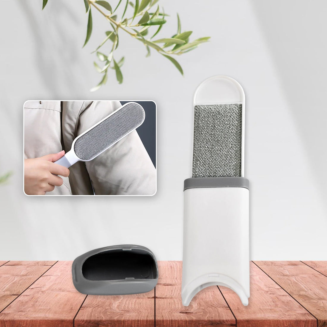 Magic Lint Remover Clothes Lint Roller Reusable Hair Cleaning Static Dust Brush Household Coat Pet Fur Remover Brushes Double Sided Electrostatic Hair Bush