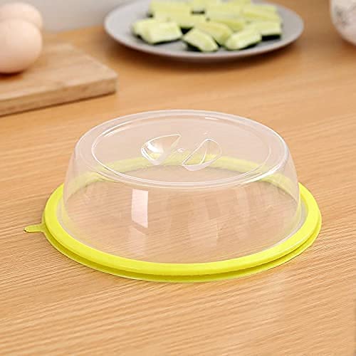 Microwave Food Cover, Air-Tight Splatter Lid for Plates – Dishwasher Safe