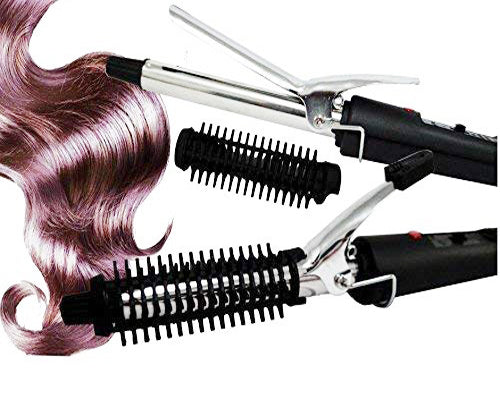 Hair Curling Iron Rod for Women (black), Hair accessories