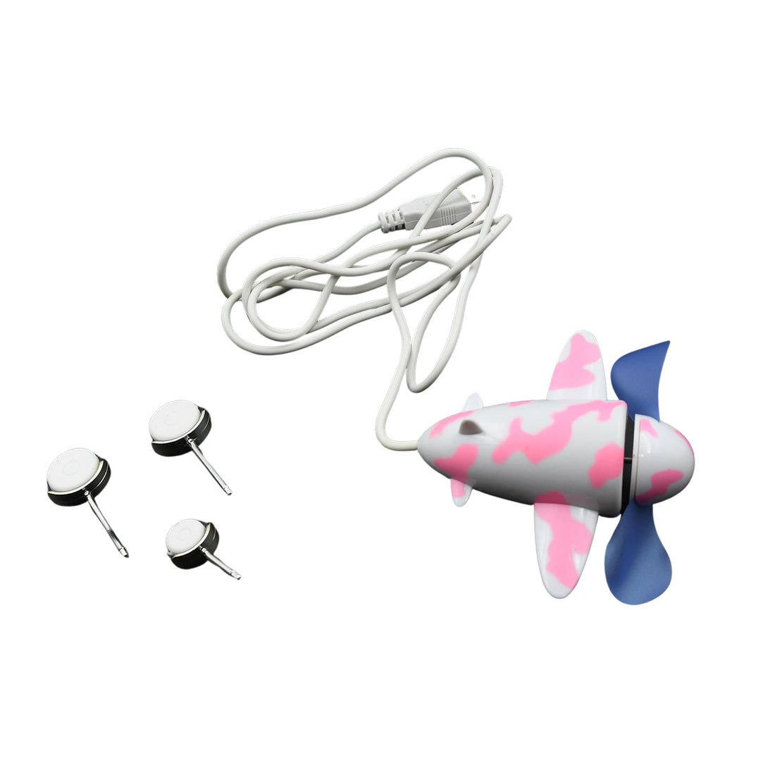 Plane-shaped USB fan for laptop and desktop