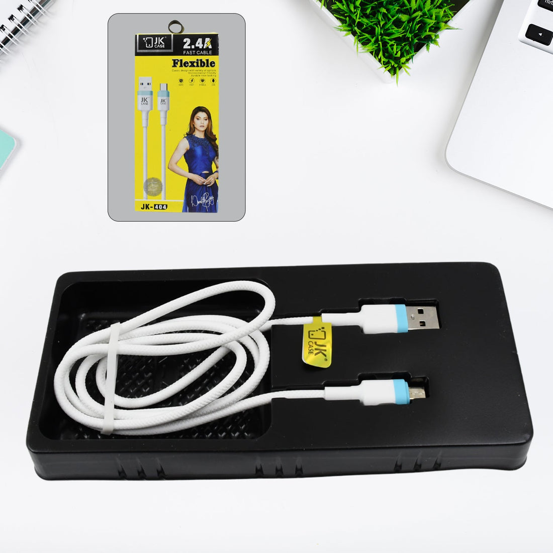 JK 2.4A Fast Charging for android & Data Transfer (1 Pc)