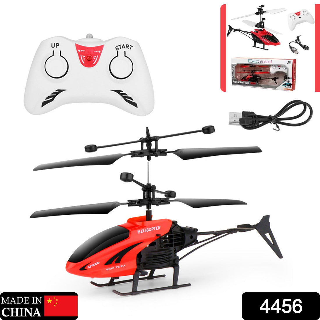RC helicopter with detailed design