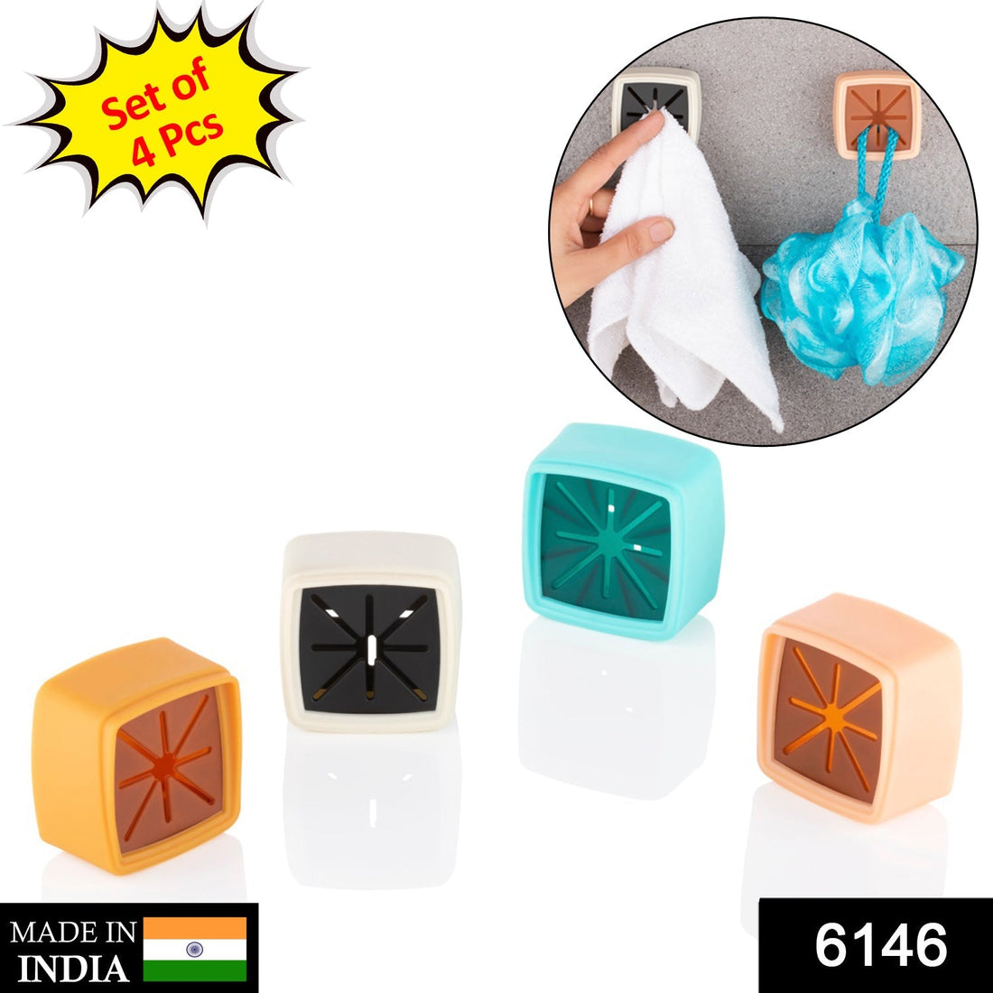Bathroom towel holders for easy access and storage