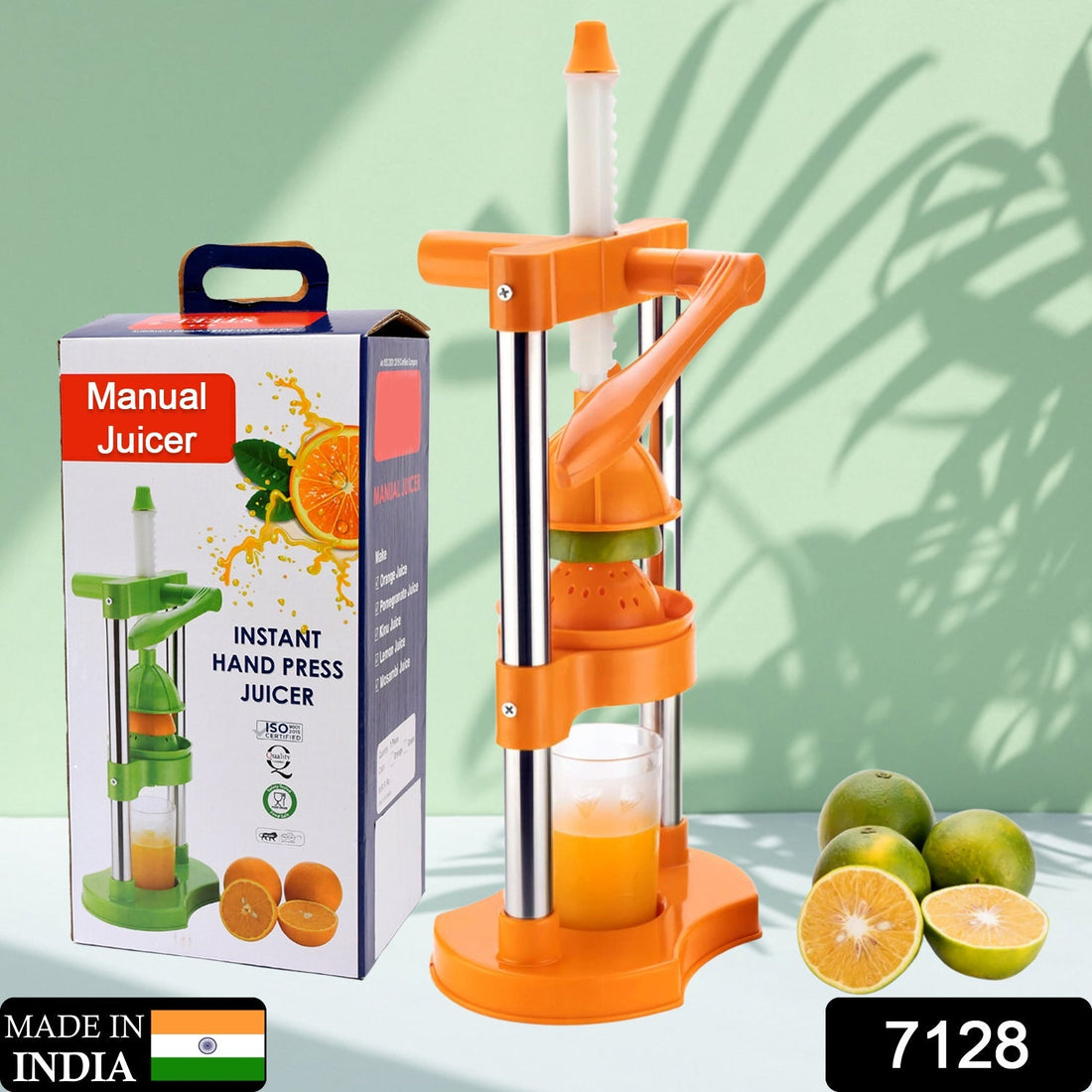 Manual Hand Pressure Juicer for Fruits & Veg
