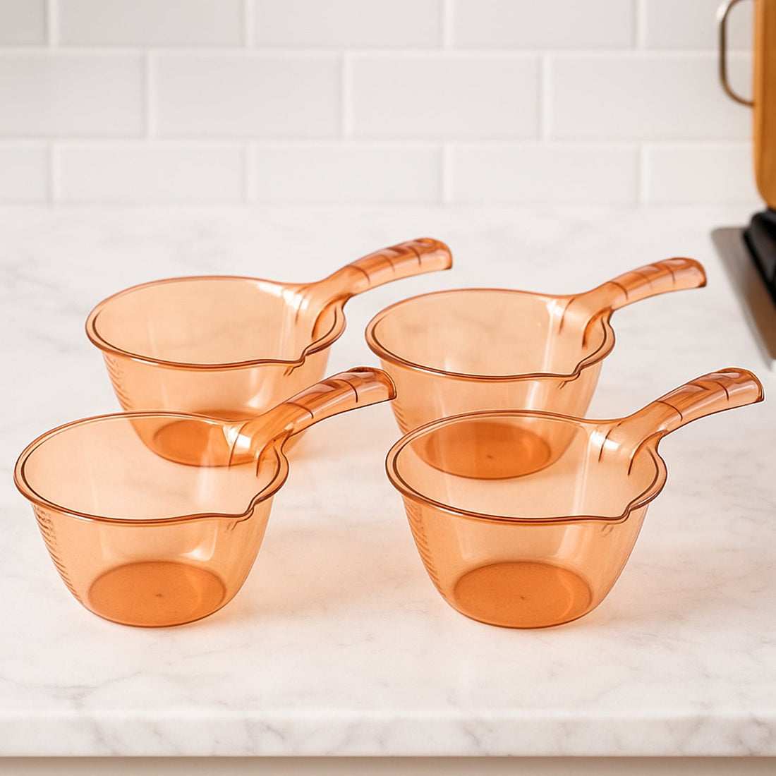 Multipurpose Kitchen Washing & Straining Bowl (1100 ML / 4 Pc)