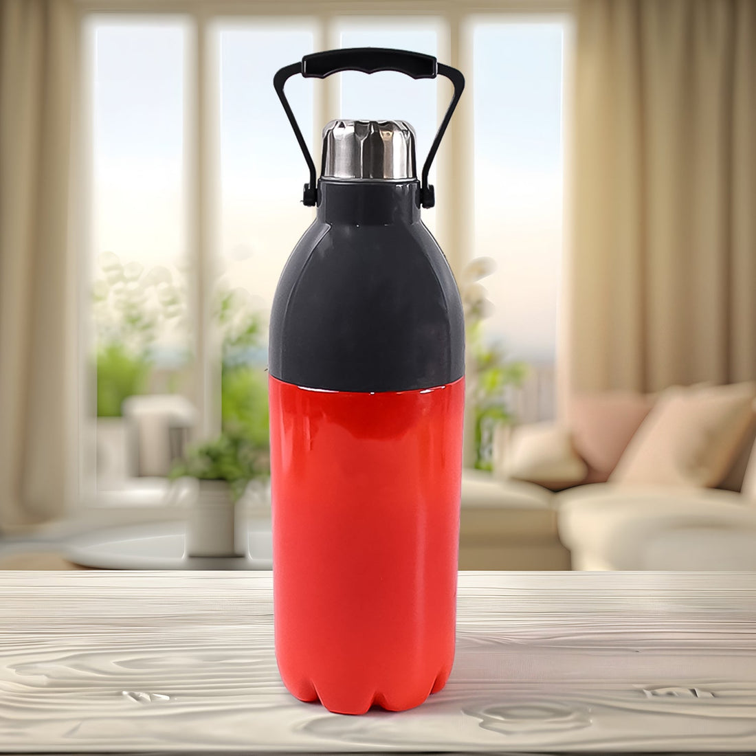 Plastic Sports Bottle Insulated, Leakproof, BPA-Free (1400ml / Mix Colour)