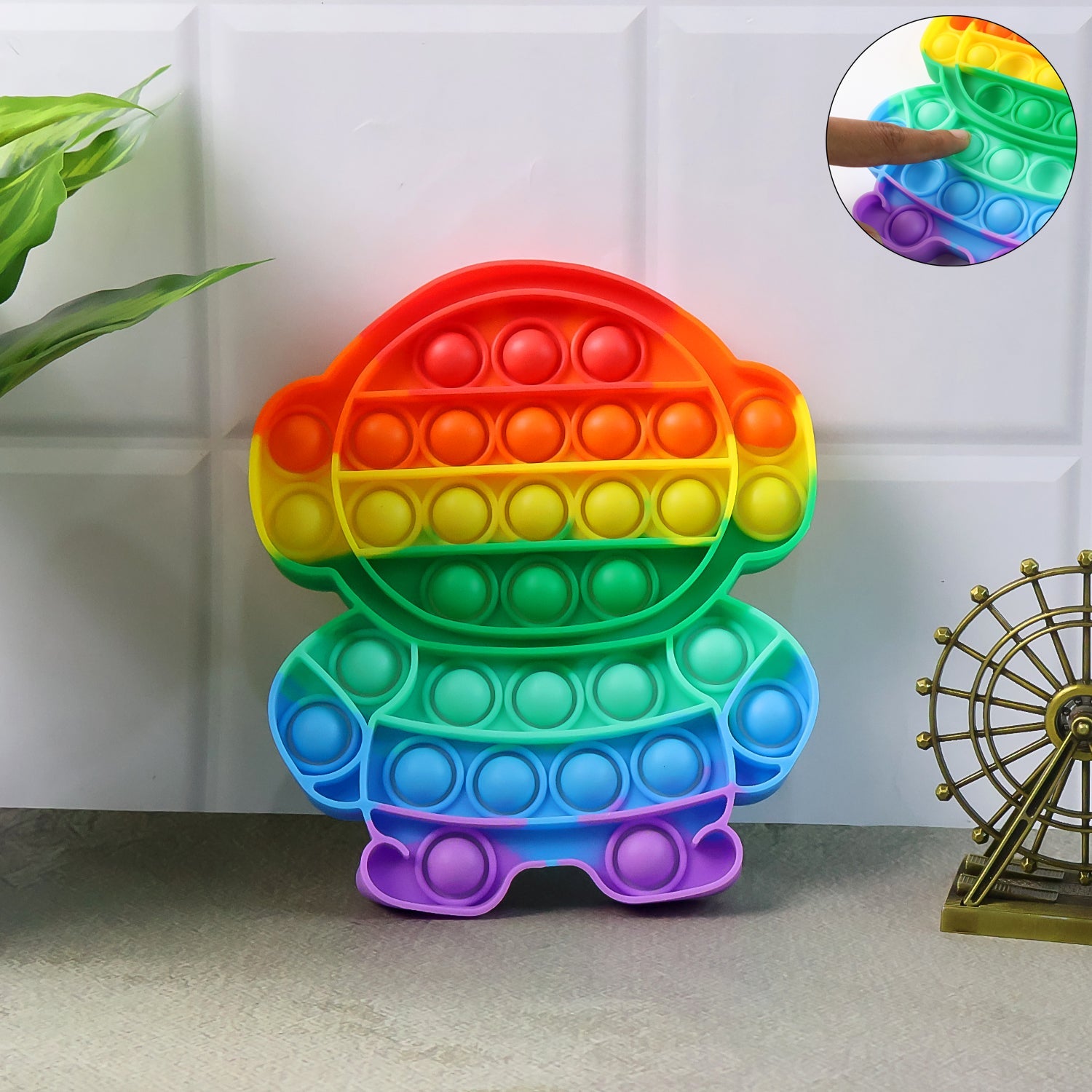 Premium Astronaut Silicone Pop It Fidget Toy (1 Pc)