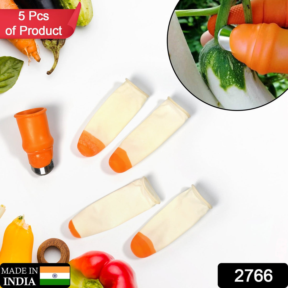 Vegetable cutting tools, 5-piece set