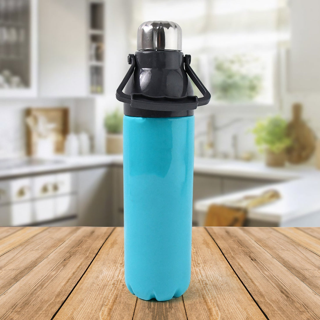 Plastic Sports Bottle Insulated, Leakproof, BPA-Free (1100Ml / Mix Color)