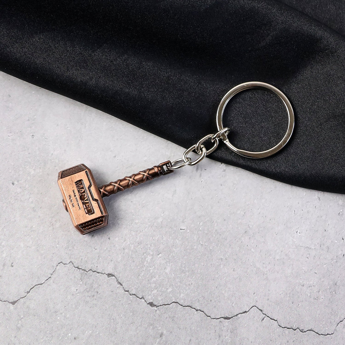 Metal Hammer Shape Keychain (1 Pc)