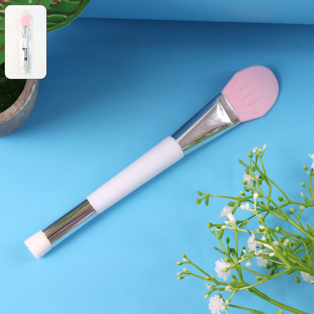 Silicone Face Mask Applicator & Beauty Spatula Brush (1 Pc)
