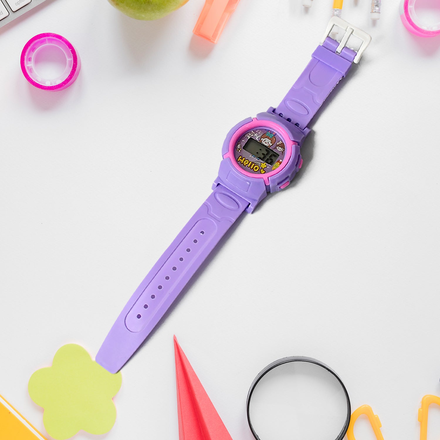 Stationery Set for Kids – 7-in-1 School Kit with Pencils, Eraser, Sharpener, Pouch & More (Pack of 7 Pcs)