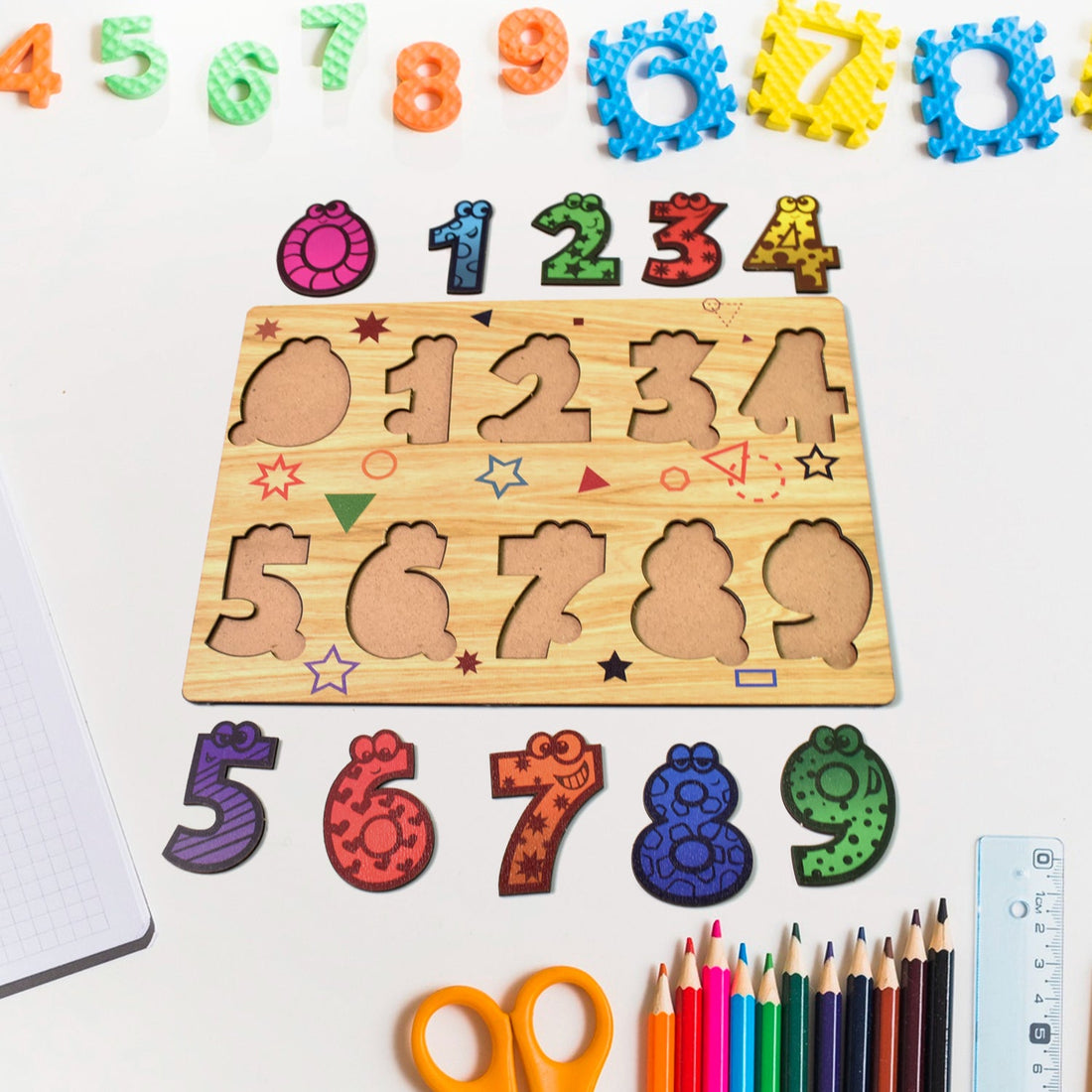 Wooden Number Quest