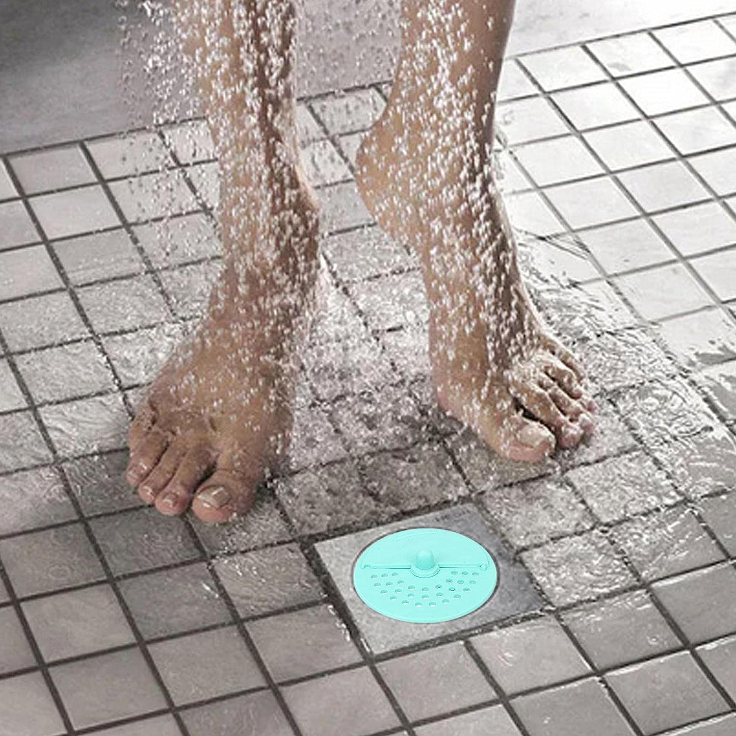 Sink drain filter, round rubber, anti-odor, for use in kitchen and bathroom.
