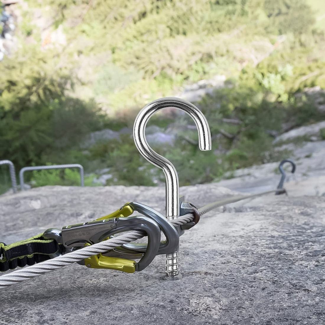 Eye Hooks Screw in Heavy Duty, Stainless Steel Eye Bolts Screw (7 Pc Set)