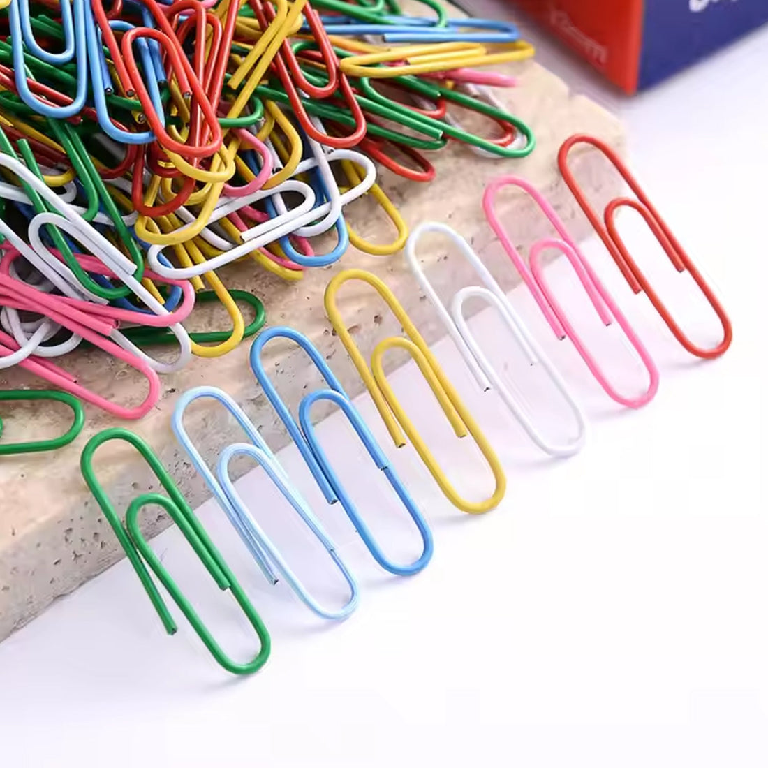 Metal U Shape Paper Pin / Clip 28 mm (100 Pcs Set)