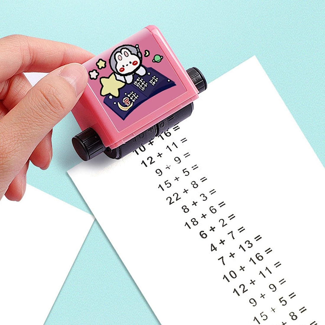 Digital Roller Stamp for Teaching Math