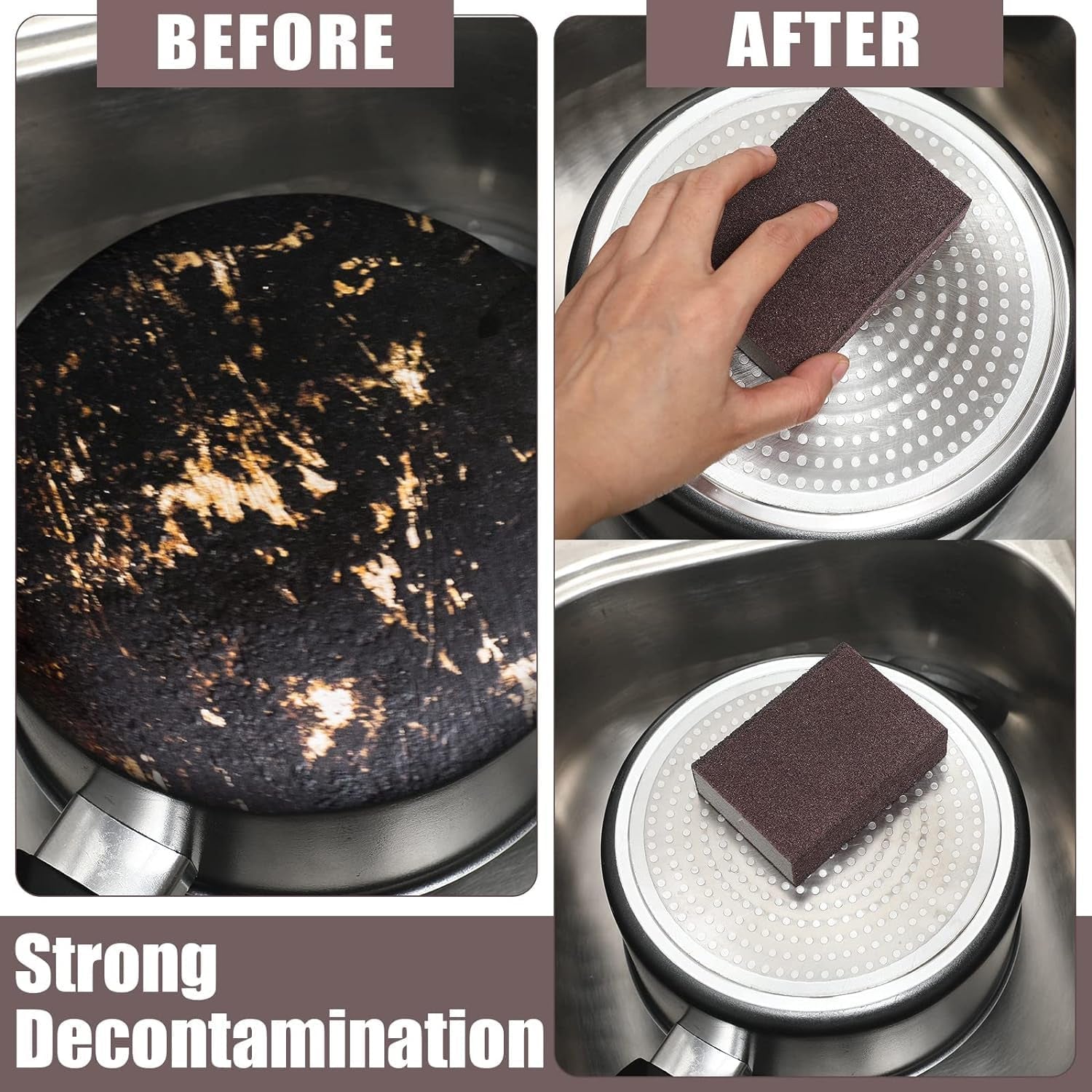 Multipurpose Kitchen Cleaning Sponge Scrub Block (10 x 7 Cm / 1 Pc)