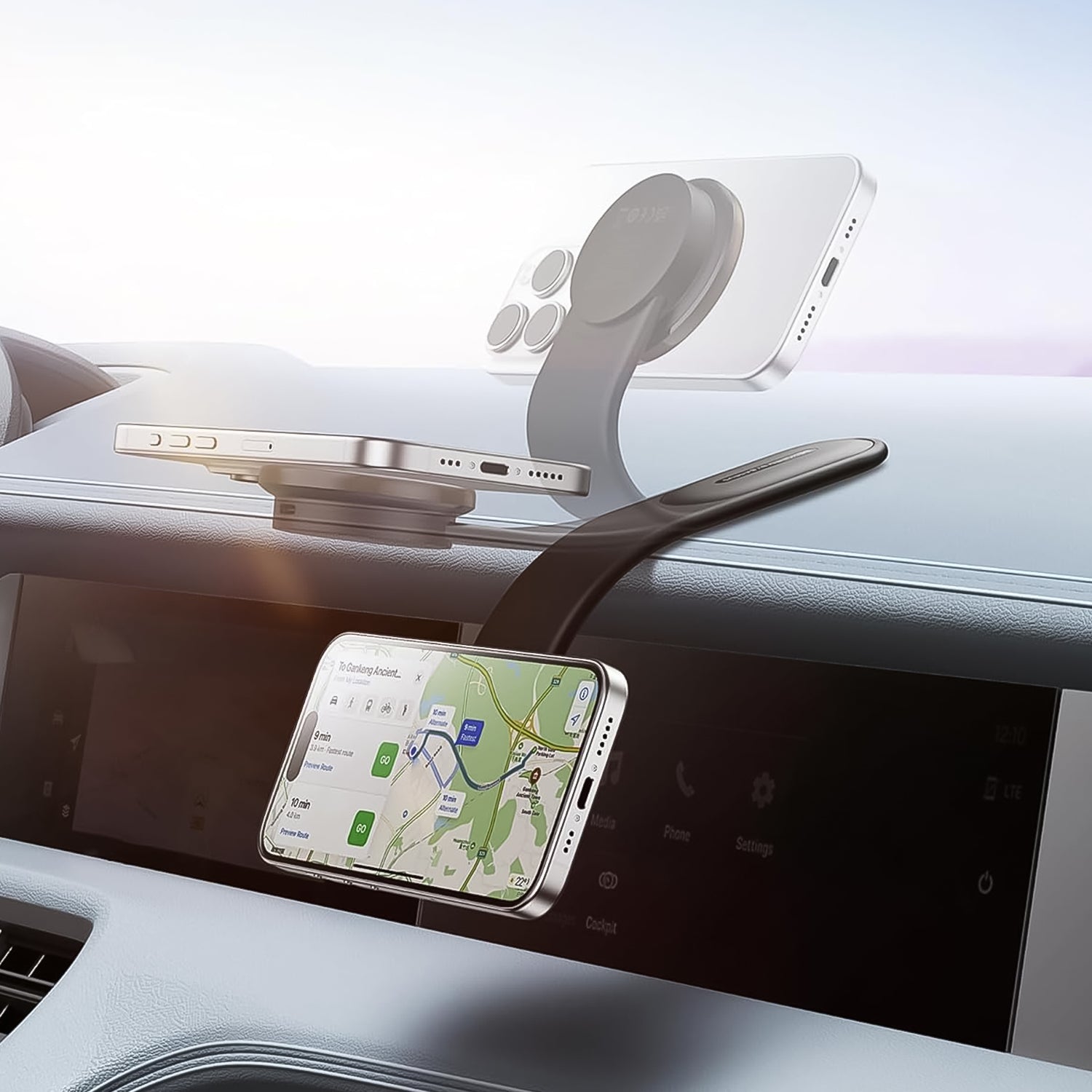 15W Wireless Car Mount Charger