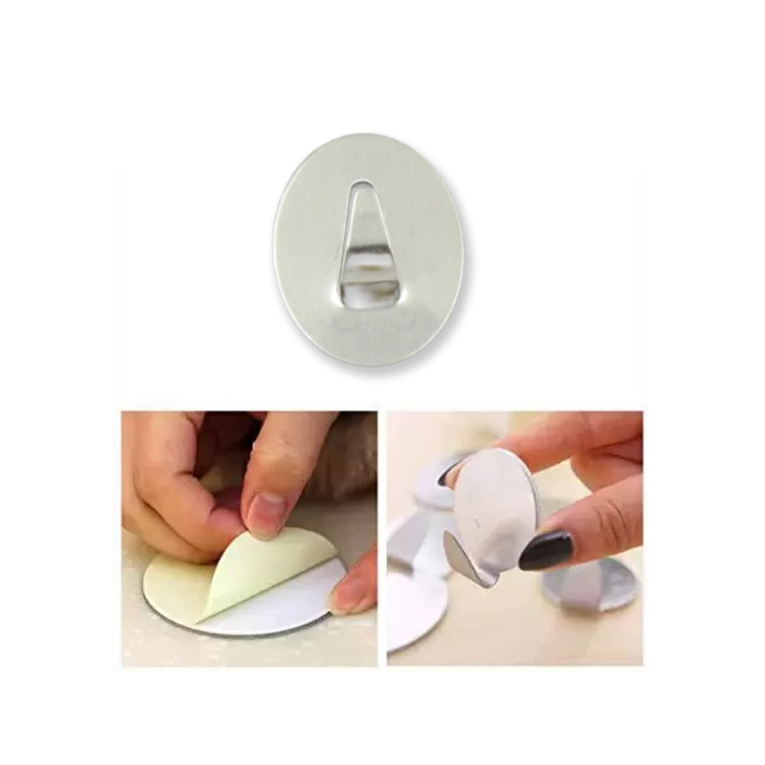 Stainless steel small wall hooks for versatile use