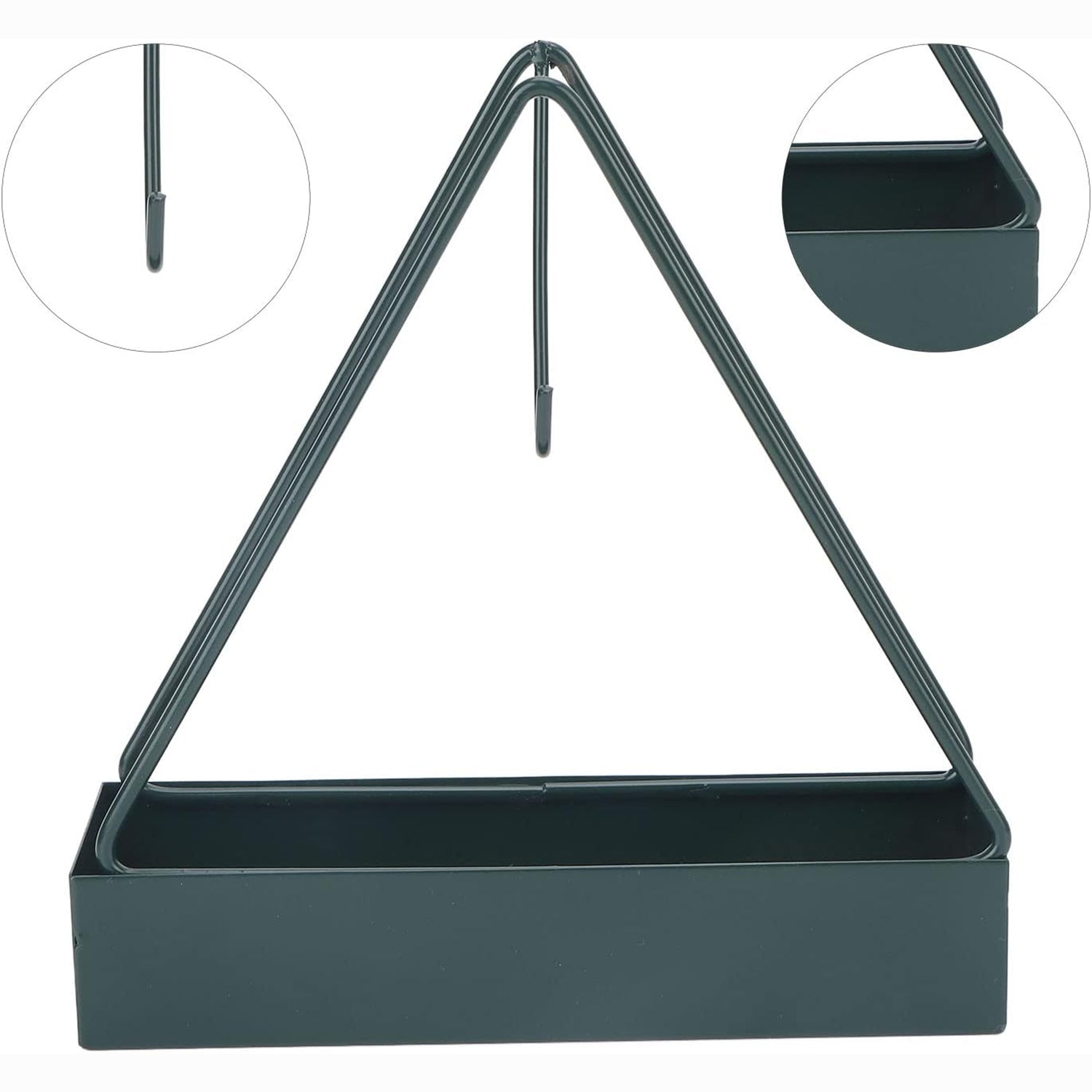 Triangular Iron Mosquito Coil Holder – Stylish Outdoor Incense Holder