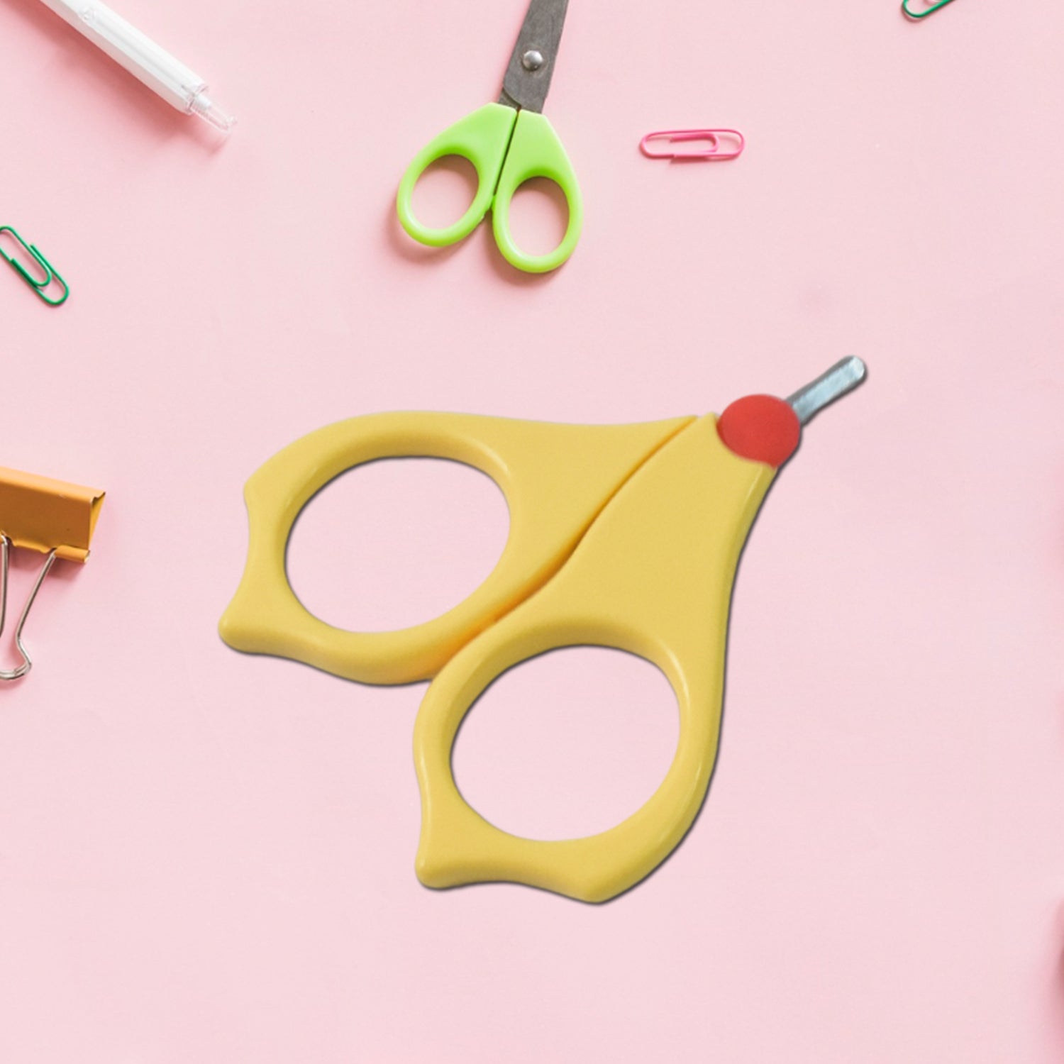 Baby Safety Nail Cutter Scissors for Safe Nail Clipping (1 Pc)