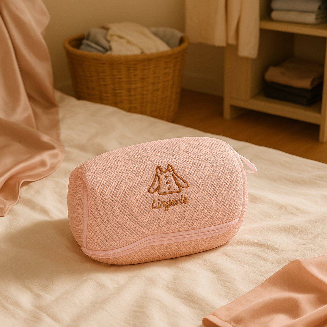 Premium Lingerie/Bra Laundry Wash Bag - (1 Pc)