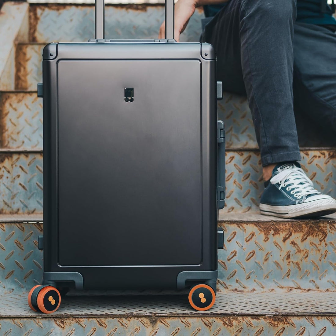 Silicone Suitcase Wheel Covers – Noise Reduction & Protection (4 Pc Set)