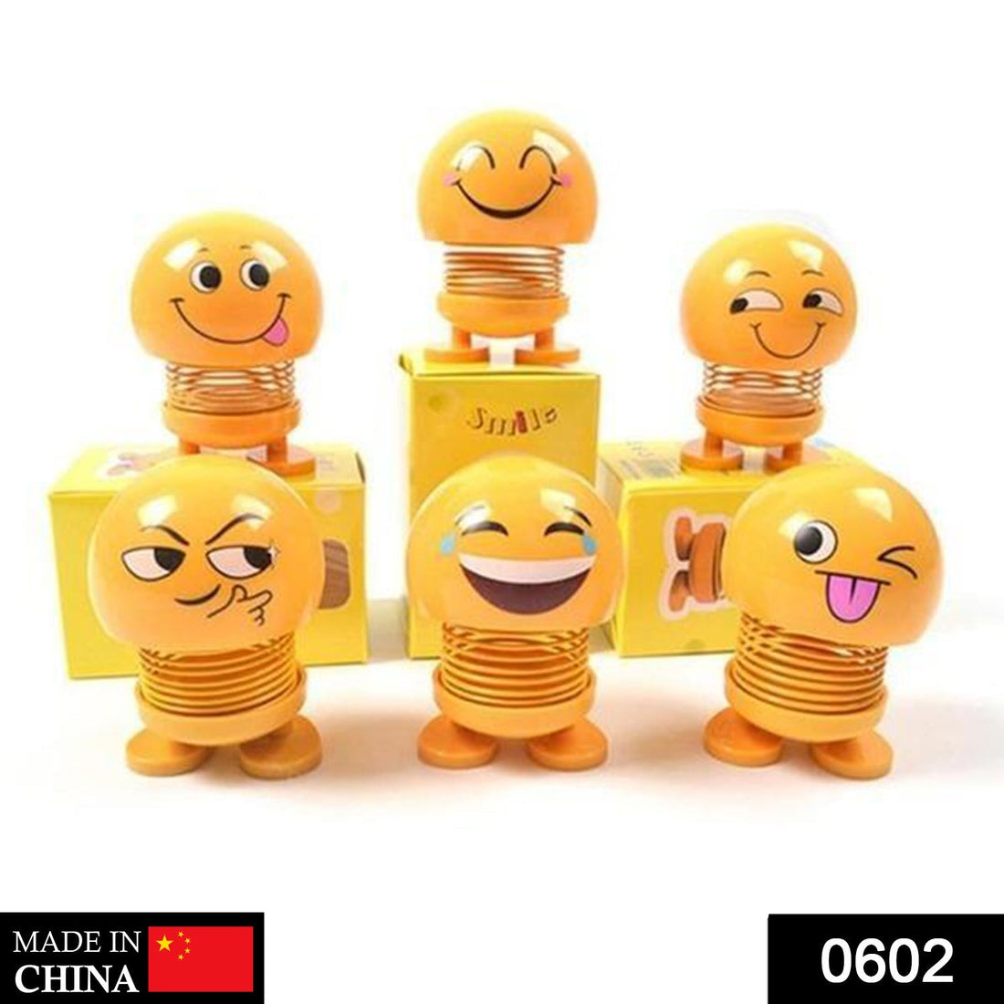 Emoticon Figure Smiling Face Spring Doll
