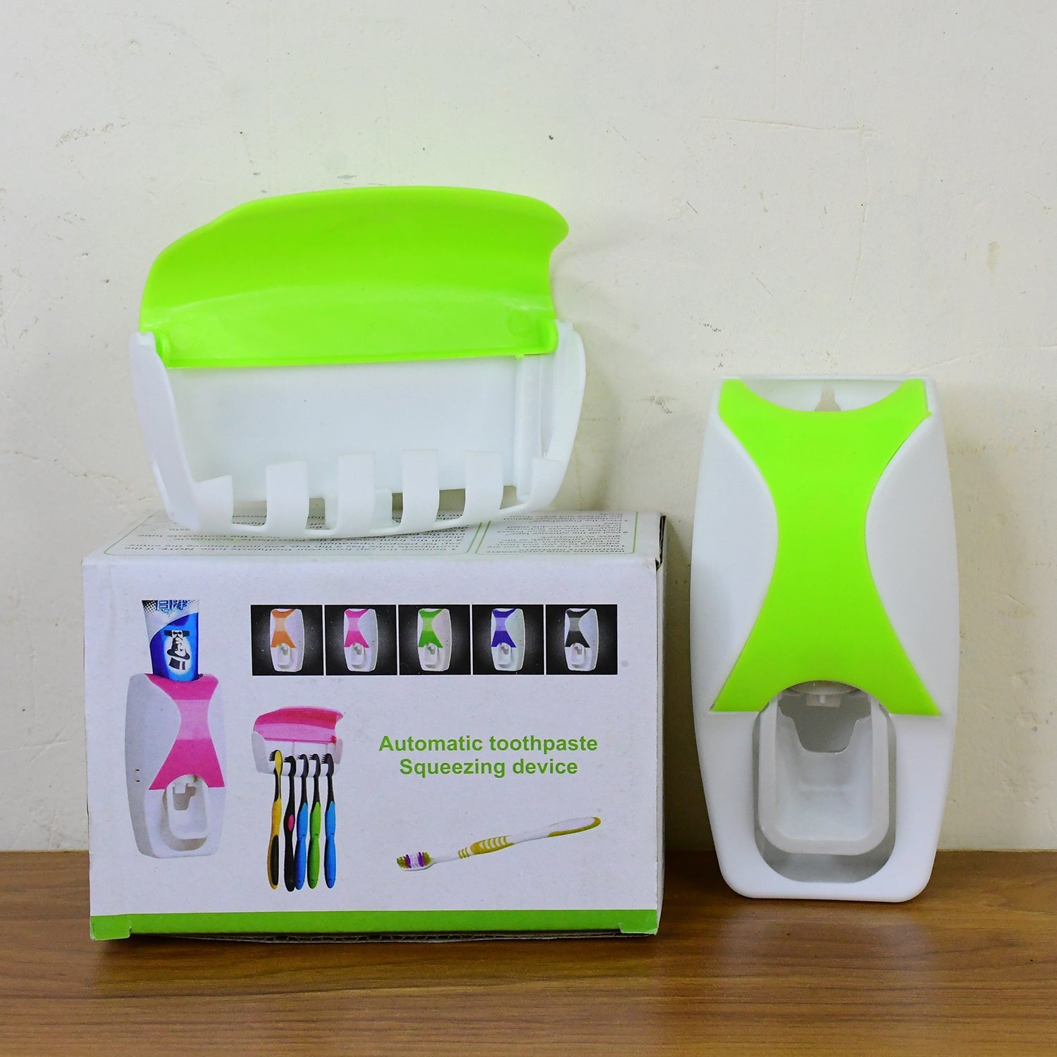 Toothpaste Dispenser & Tooth Brush with Toothbrush