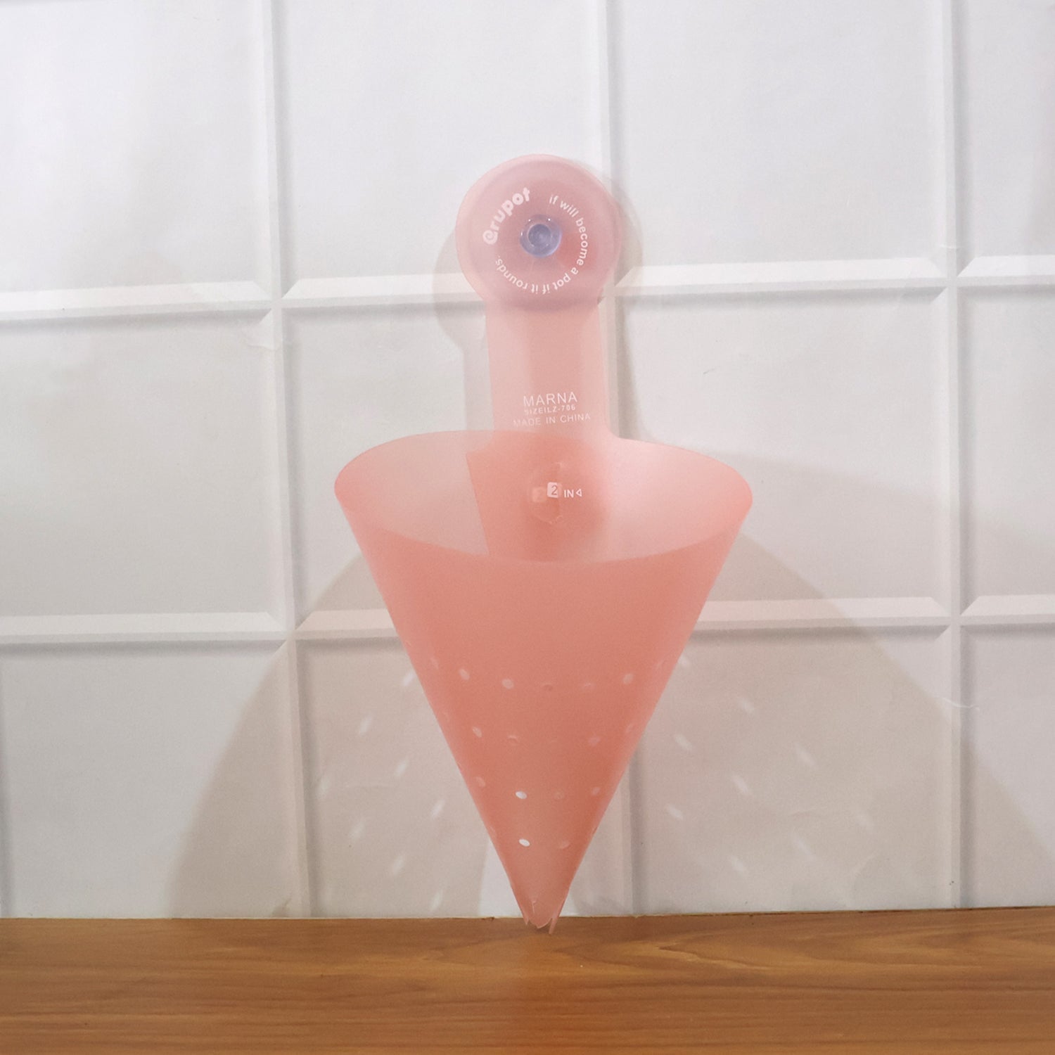 Multipurpose Hanging Sink Corner Strainer with Suction Cup (1 Pc)