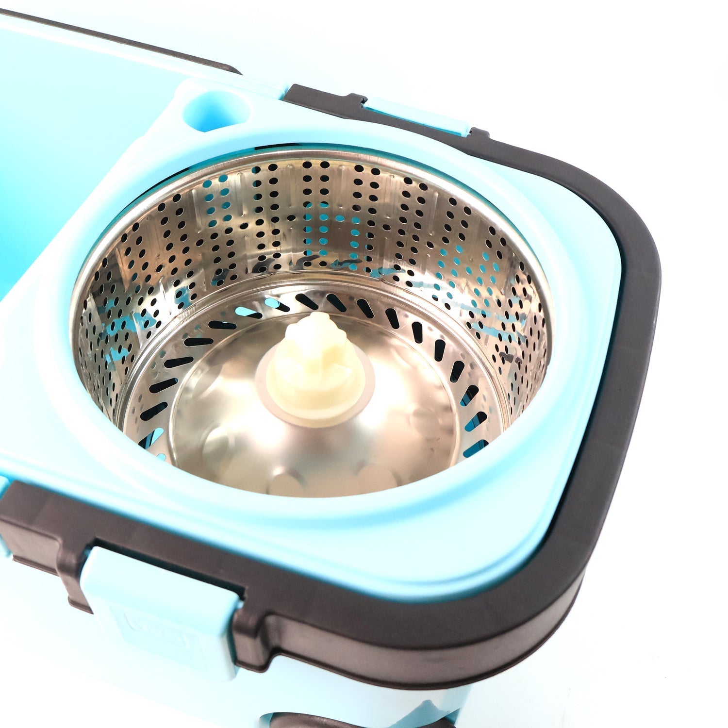 360° Spin Mop with Super Absorbent Microfiber Heads (1 Set)