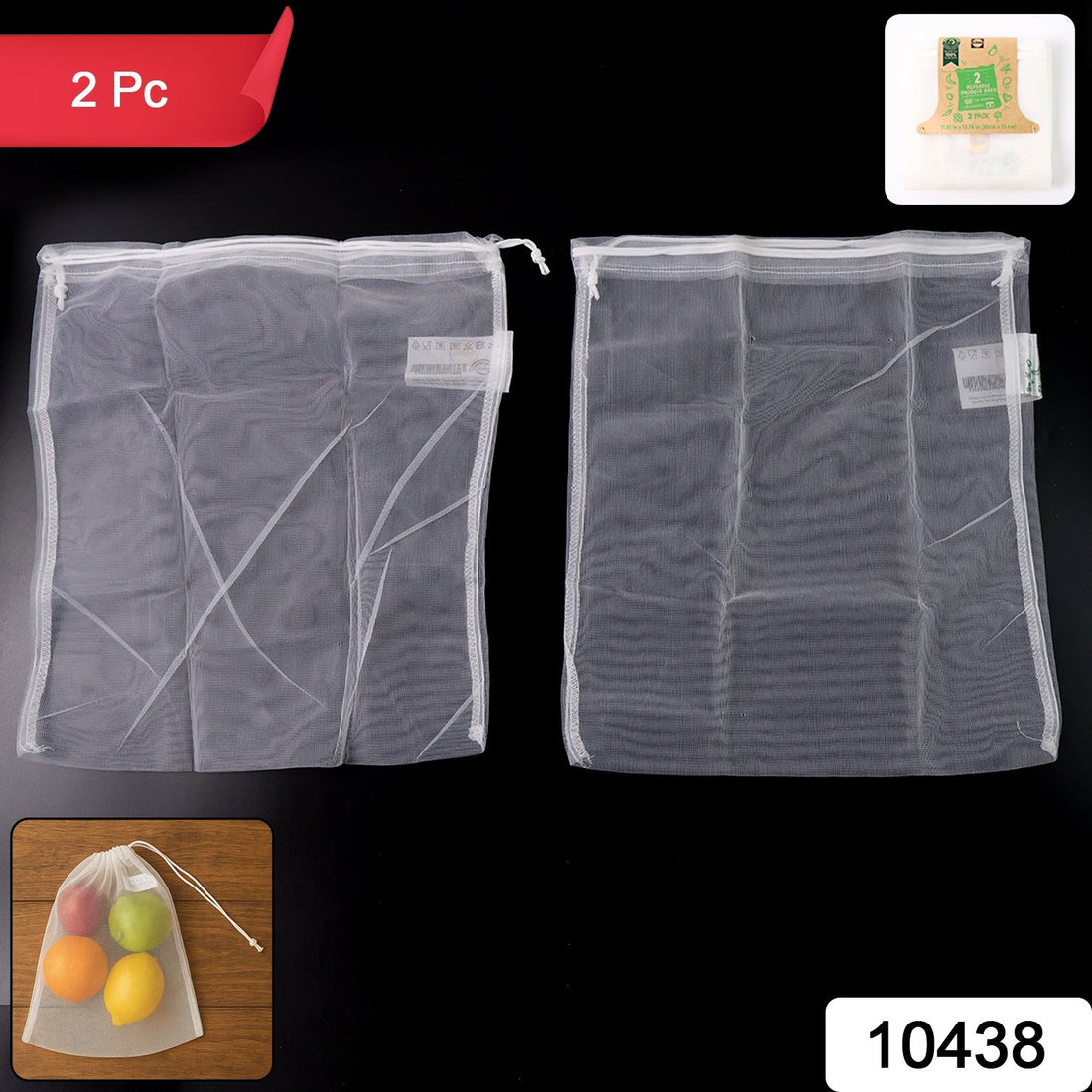 Mesh Produce Storage Bags