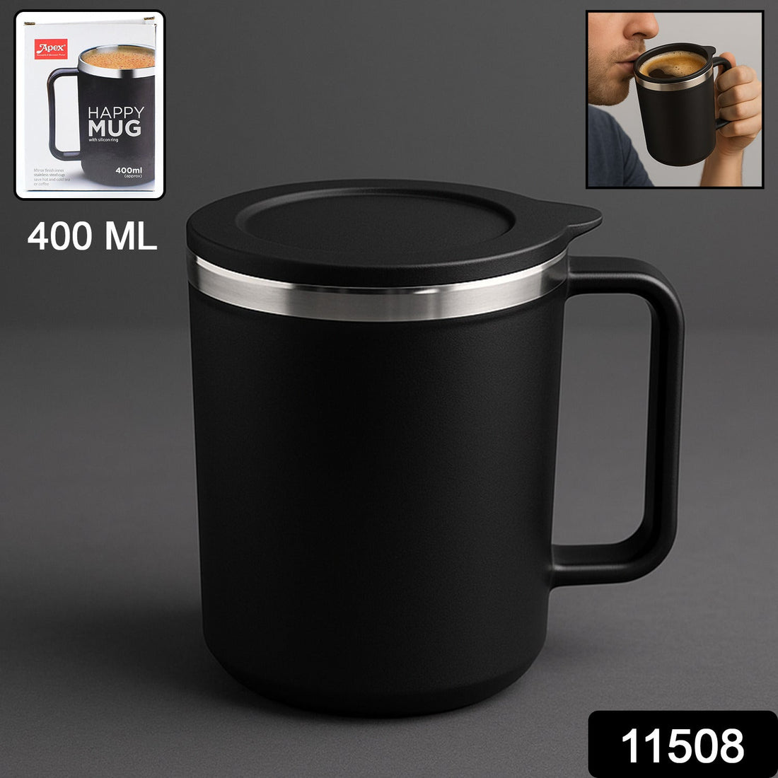 Apex 400ml Printed Mug