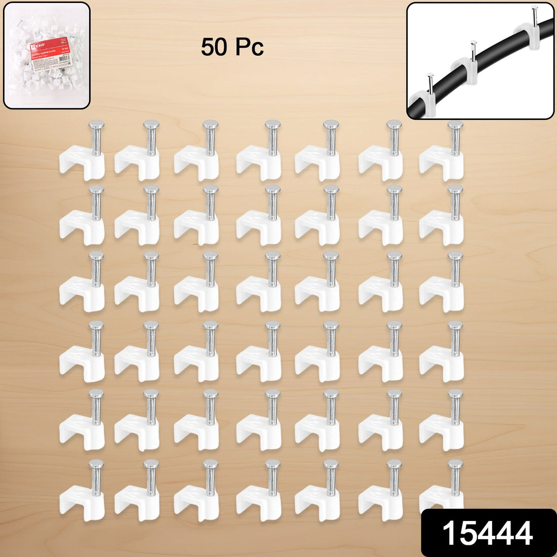 Cable Clips with Nails
