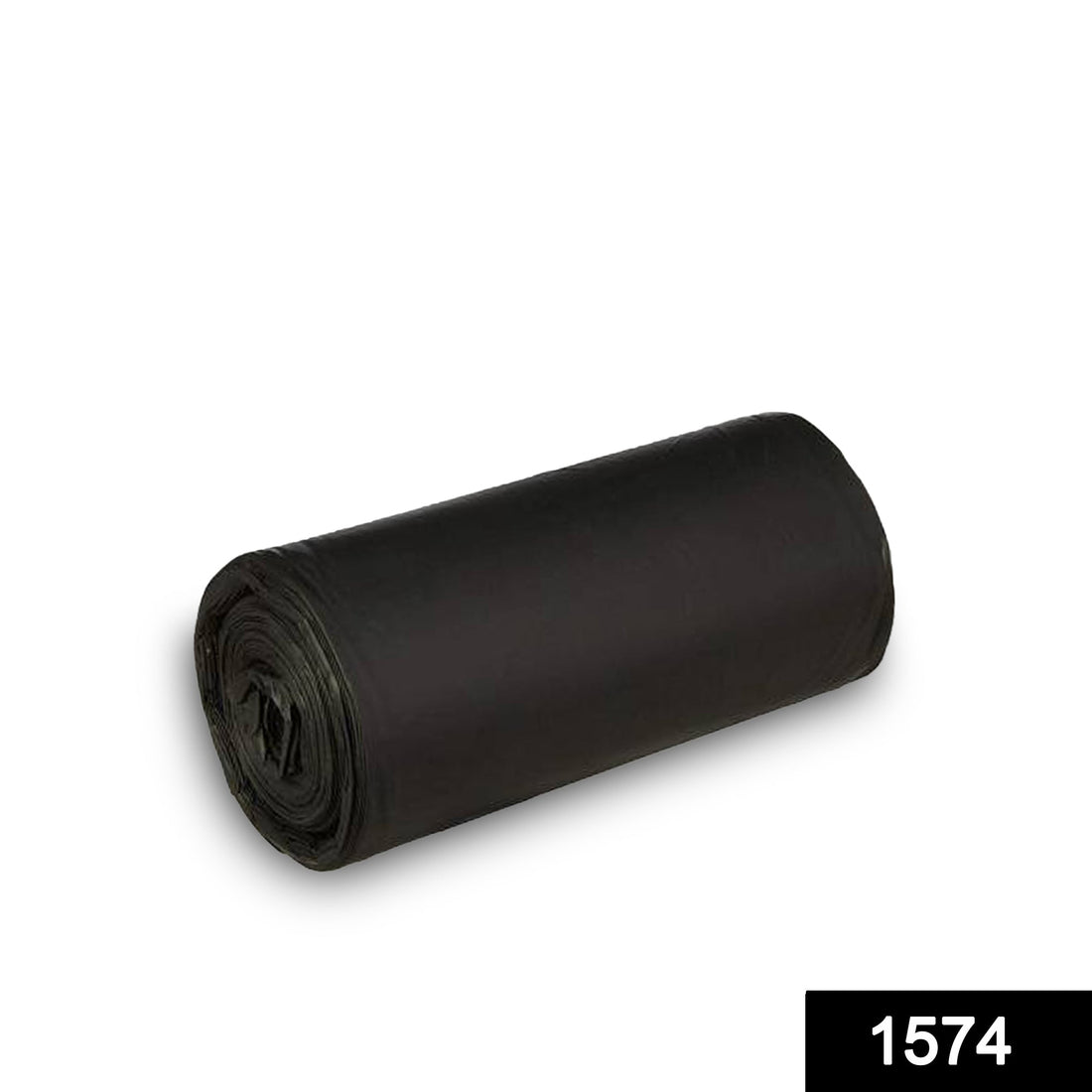 Small black garbage bag (17 x 19 inches) for everyday use.