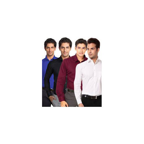 Combo of 4 Casual Shirts for Men (Multicolor, S)