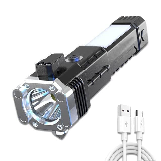 Charkee 5W Ultra Bright Rechargeable LED FlashLight , Waterproof, 5 hrs Torch