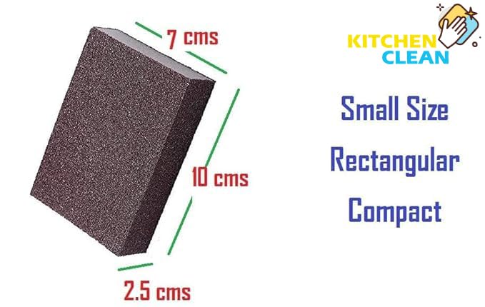 Kitchen Clean Multipurpose Sand Scrub Sponge Pad