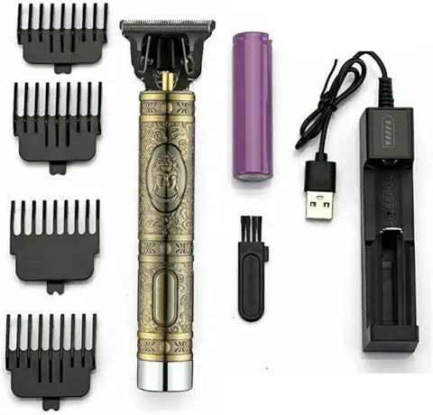 Maxtop t99 Trimmer Men Beard Trimmer, Professional Hair Clipper, Adjustable Blade Clipper, Hair Trimmer and Shaver For Men, Close Cut Precise Hair Machine, Body Trimmer Men(Metal Body)