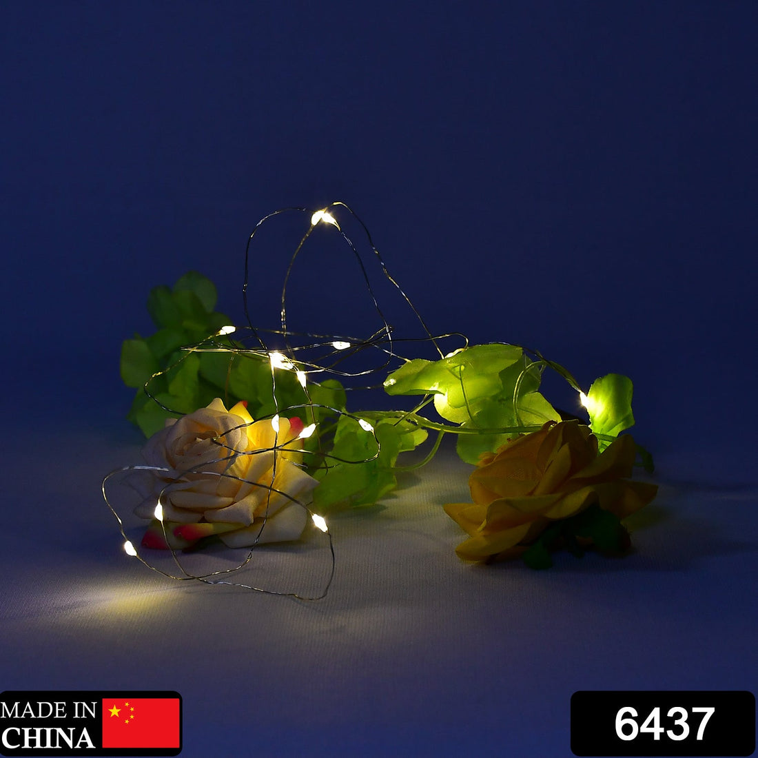 Decorative LED wine bottle cork lights, copper wire