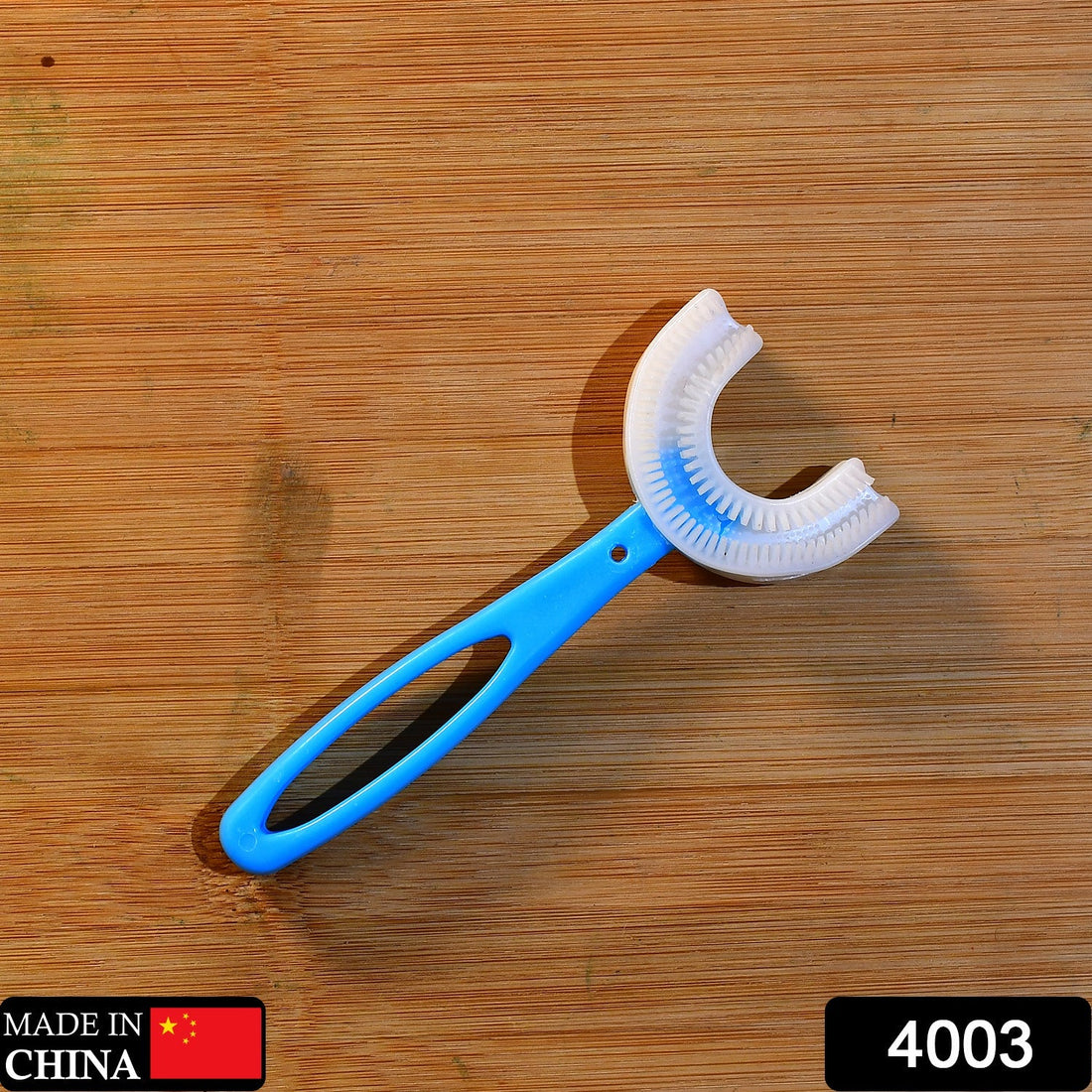 U-shaped toothbrush for kids