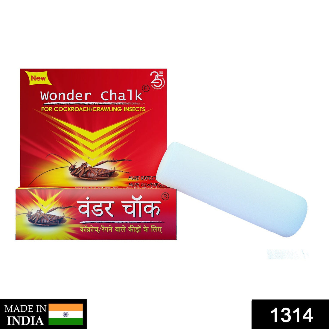 Pack of cockroach killer chalk.