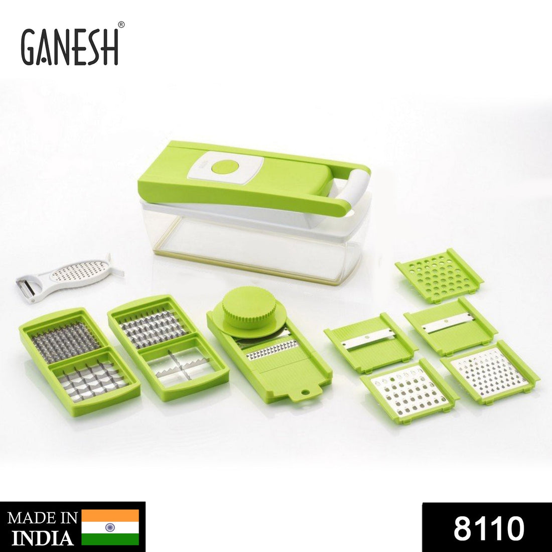 House of Sensation Snowpearl 14-in-1 quick dicer, various views.