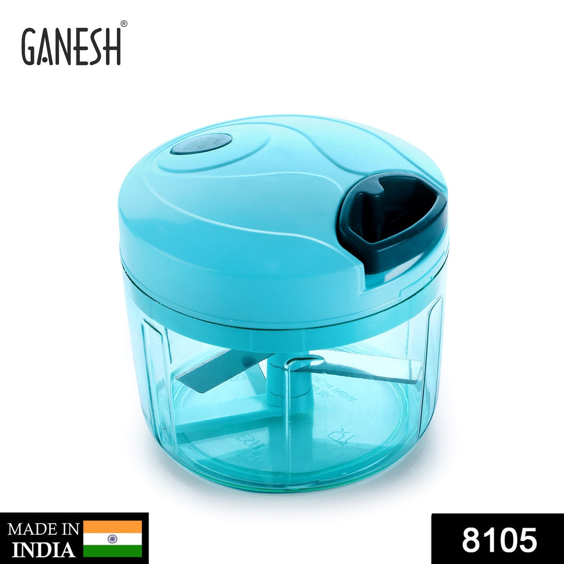 Ganesh Quick Vegetable Chopper, 725 ml, different views and angles.