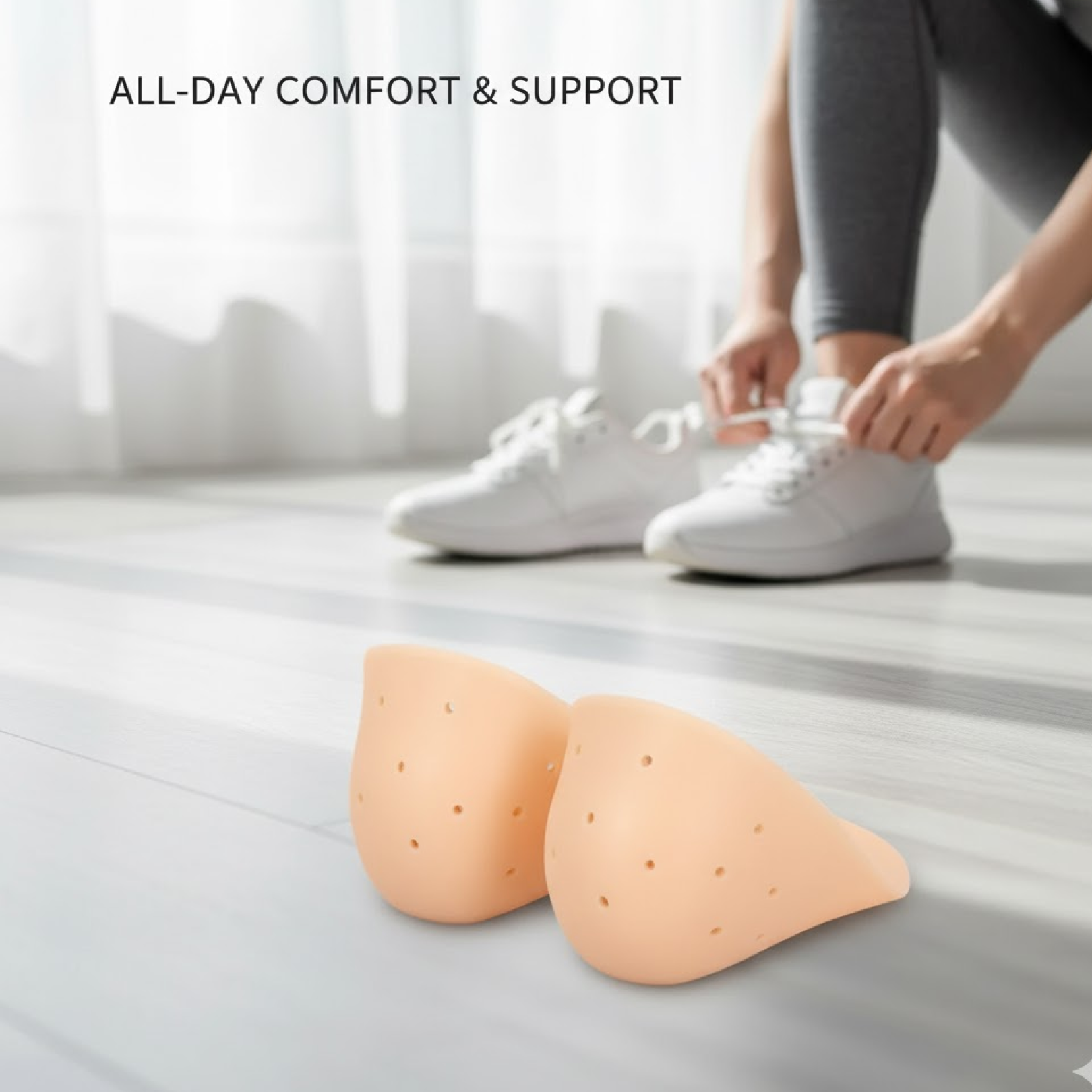 Anti Crack Silicon Gel Heel Moisturizing Socks for Foot Care Men Women (Loose Pack)