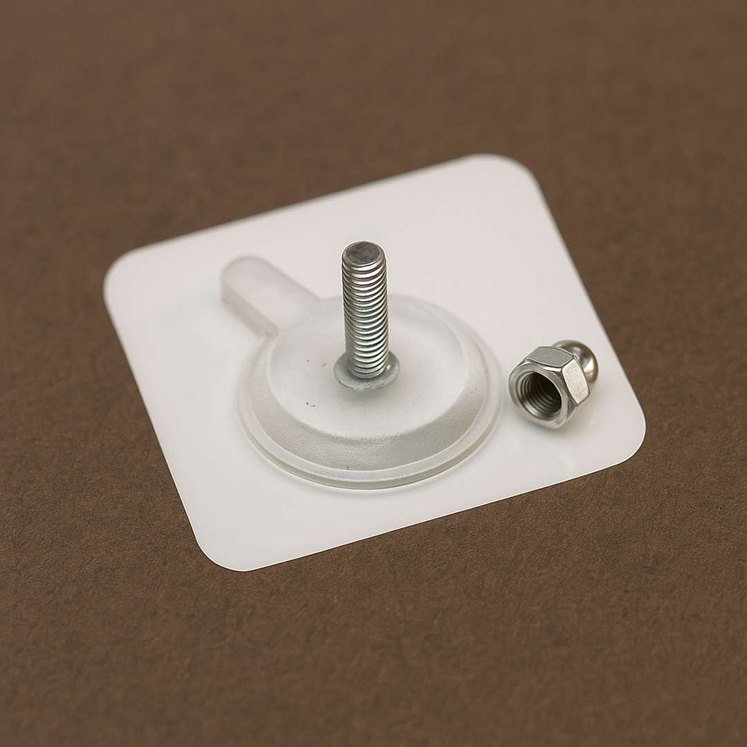 Adhesive Screw Wall Hook for Home & Office Hanging