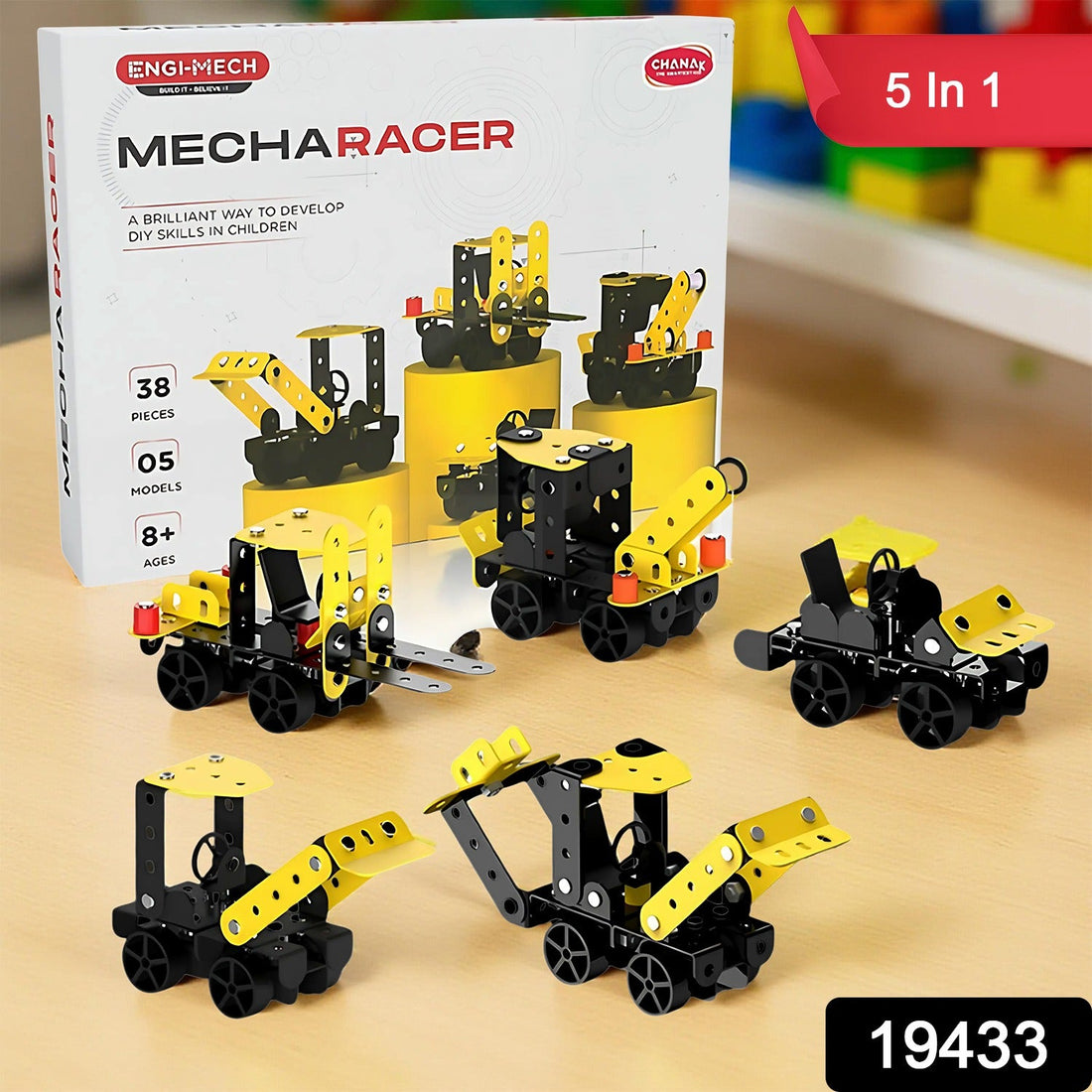 Aditi STEM Educational Mecha Racer DIY Construction Kit